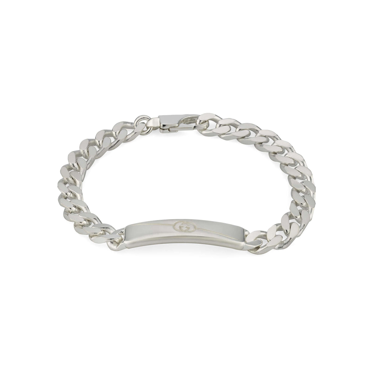 GUCCI Interlocking TAG Bracelet G logo YBA774054001019