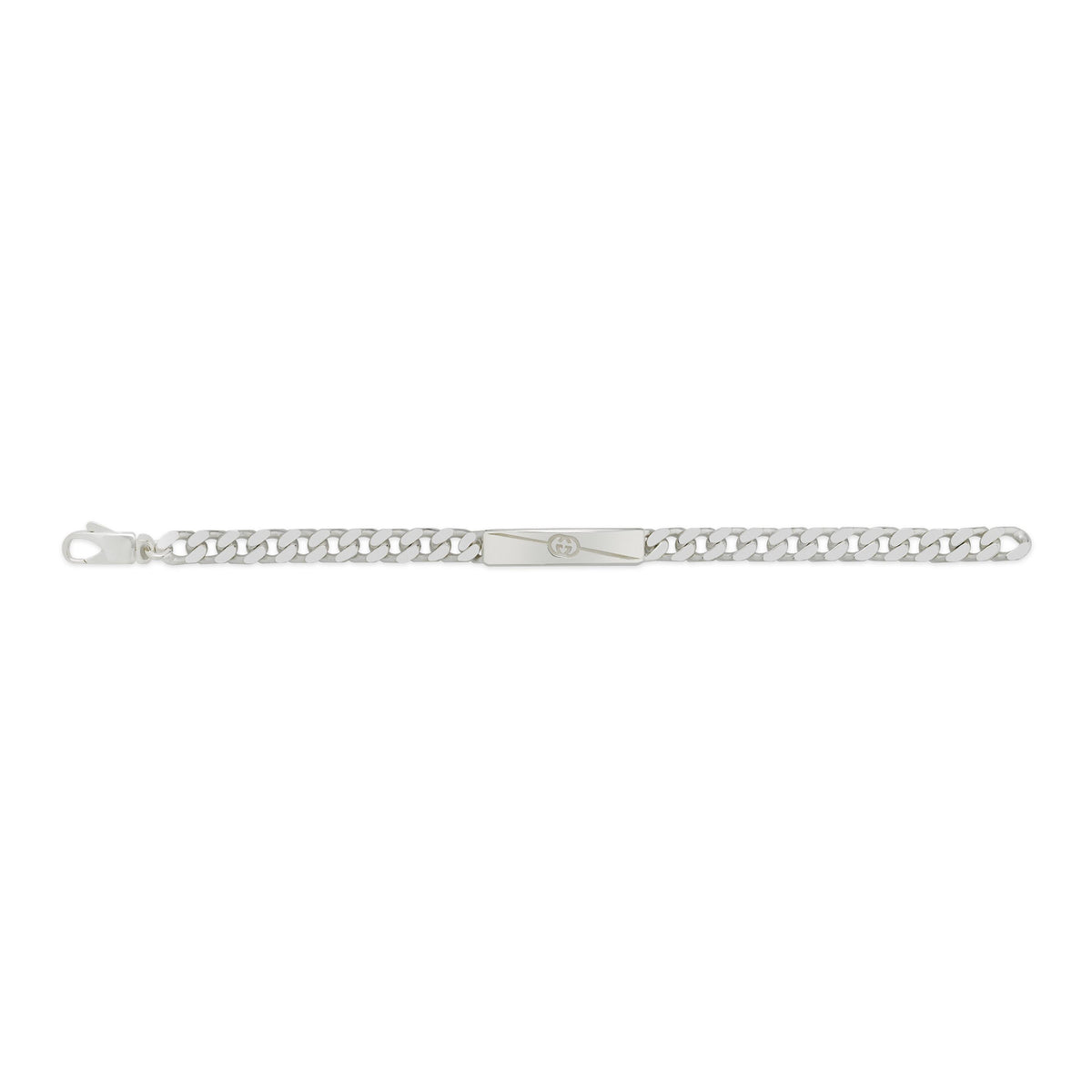 GUCCI Interlocking TAG Bracelet G logo YBA774054001019