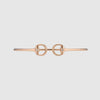GUCCI Horsebit 18Kt Diamond Cuff Bracelet YBA837620001