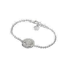 GUCCI Crest Silver Bracelet YBA874248001 Bandiera Jewellers