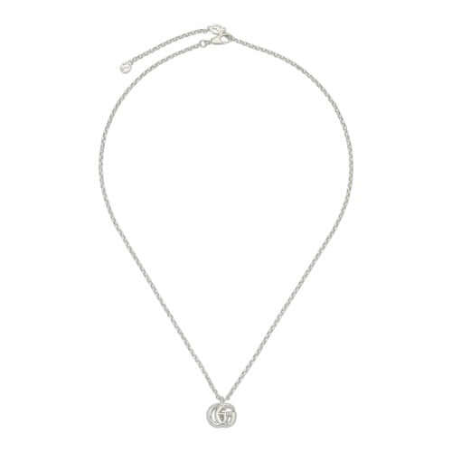 Gucci GG Marmont Silver Necklace YBB77072400100U