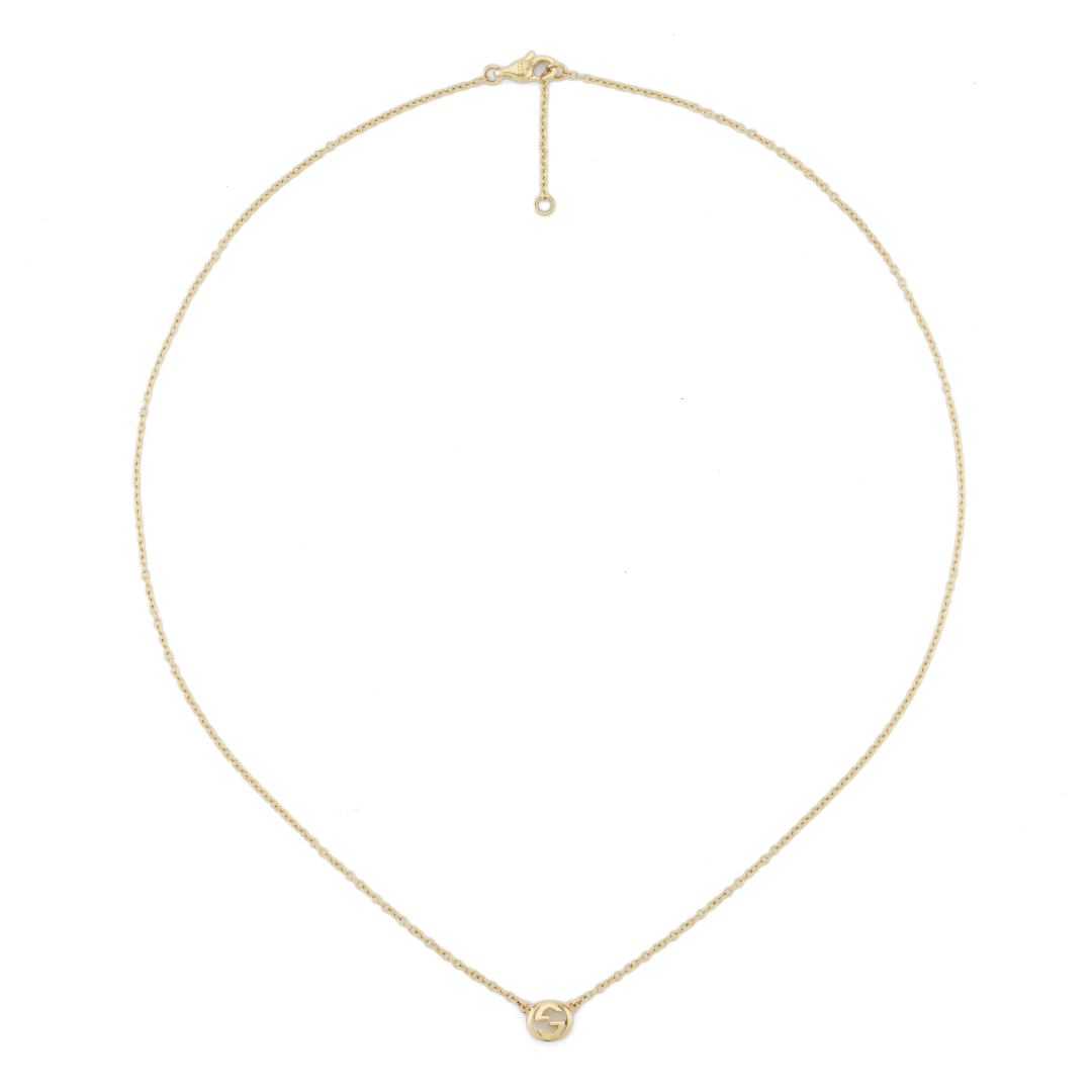 GUCCI Interlocking G Necklace YBB87419200100