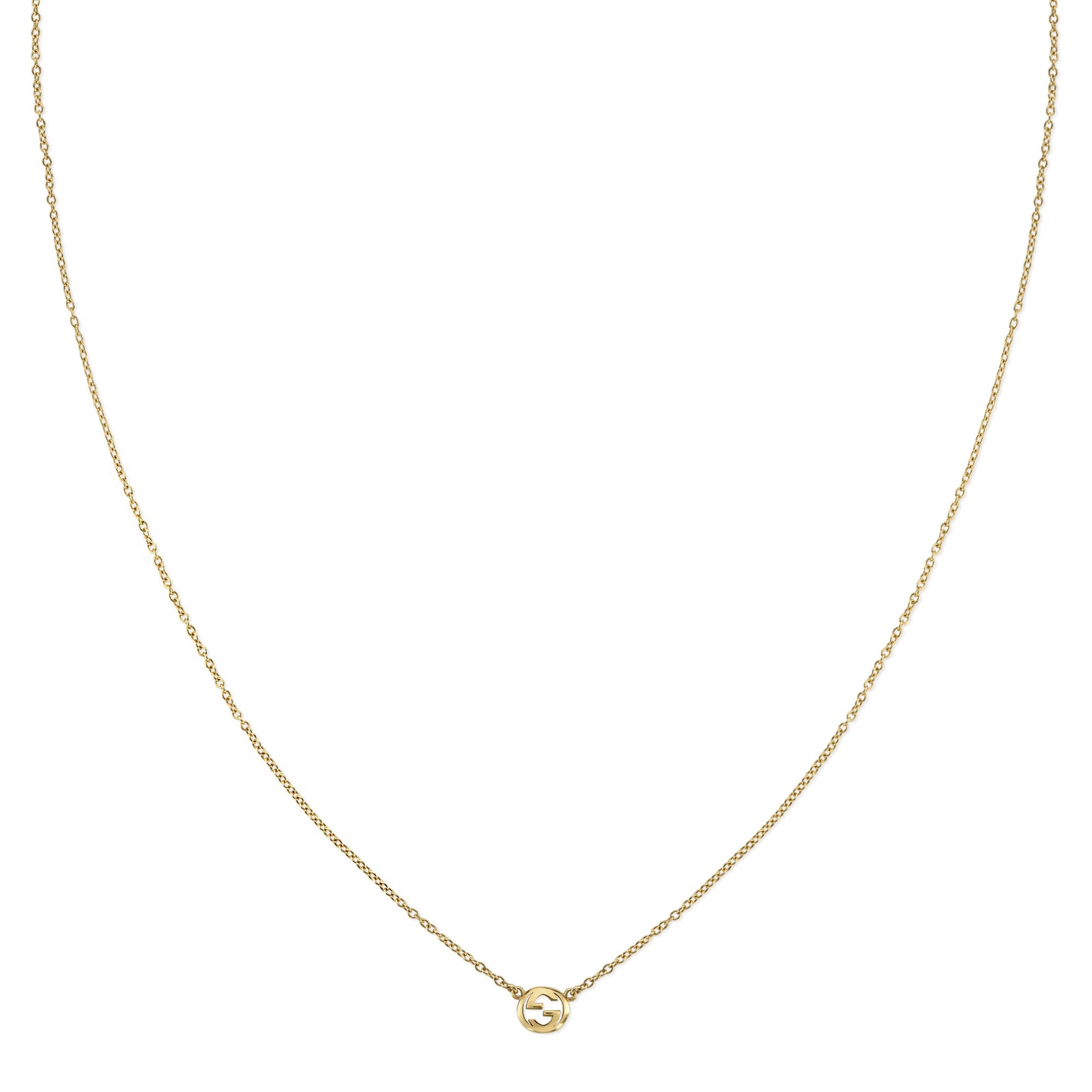 GUCCI Interlocking G Necklace YBB87419200100