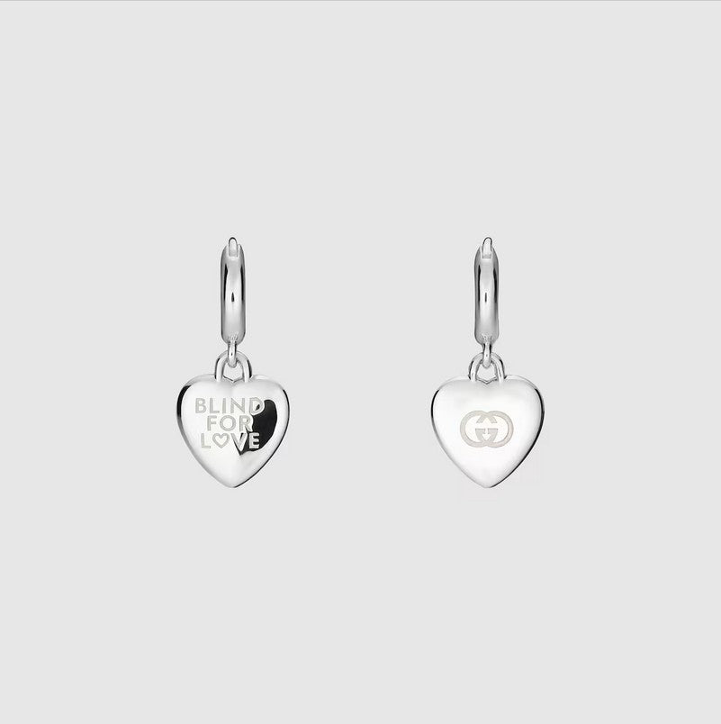 Gucci Blind For Love Hoop Earrings YBD85410600100U