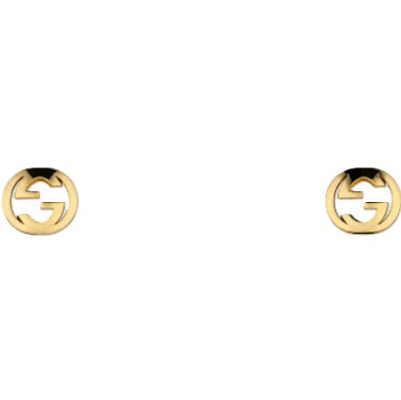 GUCCI Interlocking Stud Earrings YBD87422400100U Bandiera Jewellers