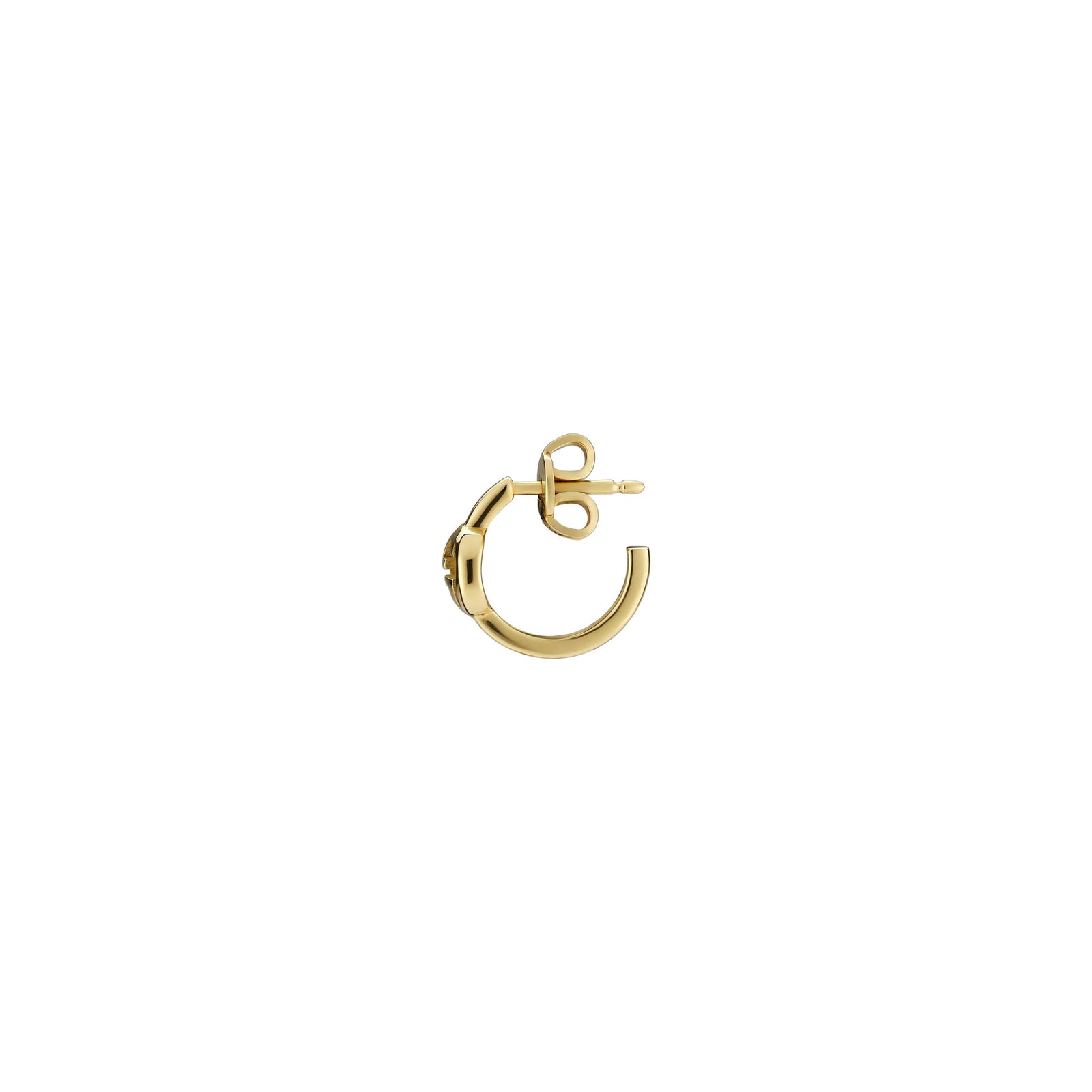 GUCCI Interlocking Hoop Earrings YBDA000NA00100