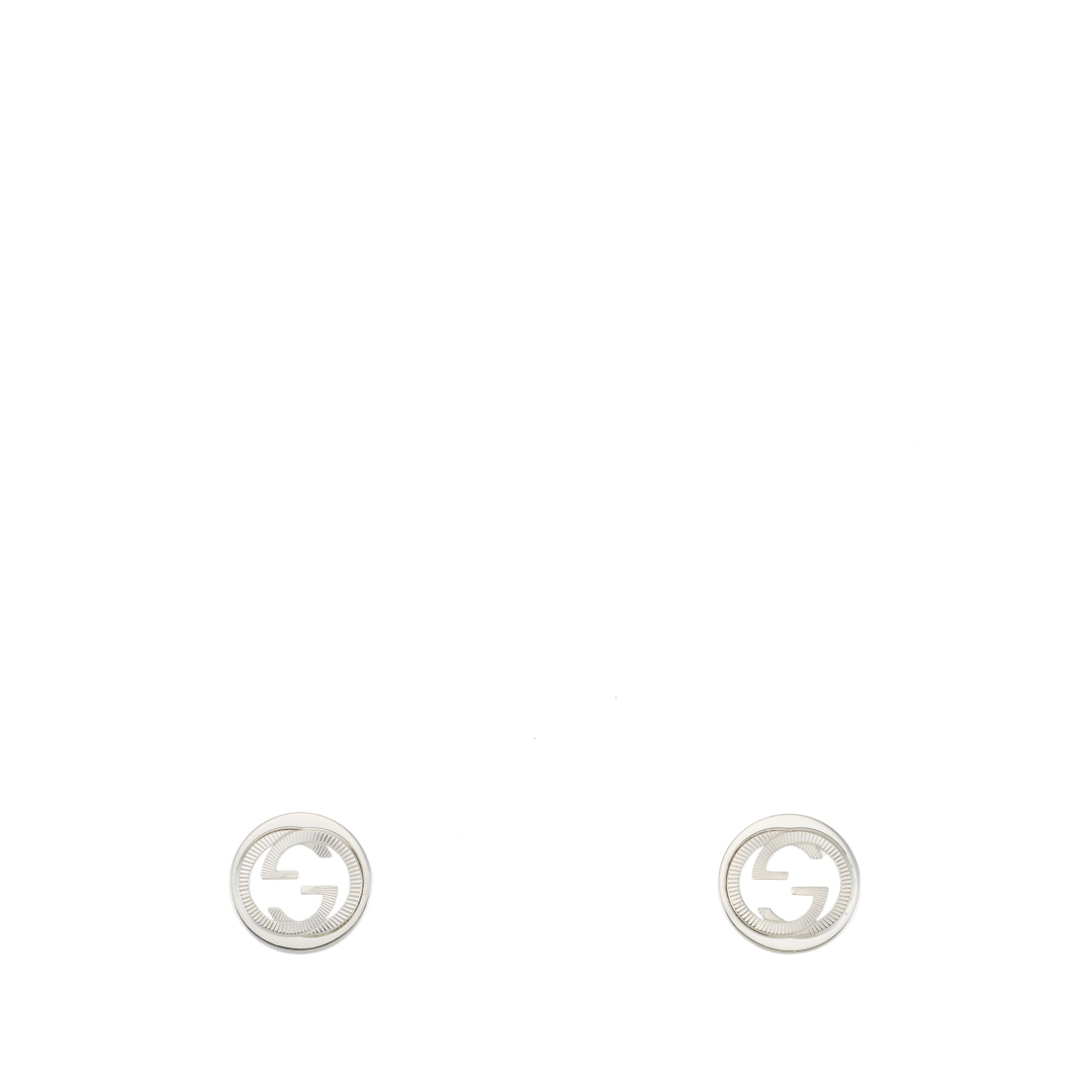 GUCCI INTERLOCKING Stud Earrings YBDA00796001