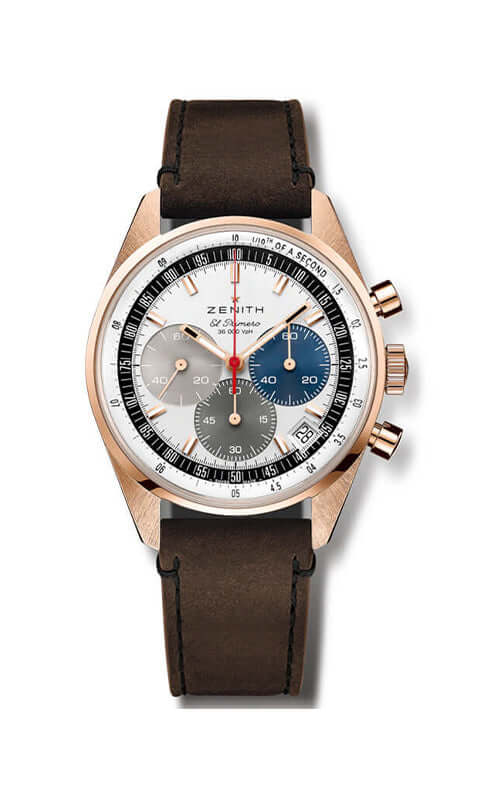 Zenith CHRONOMASTER Original El Primero 18k Rose Gold 18.3200.3600/69.C901 | Bandiera Jewellers Toronto and Vaughan