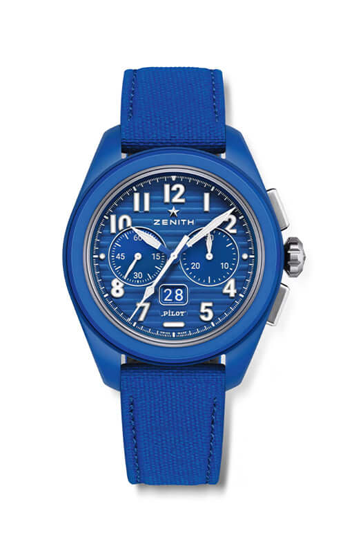 Zenith PILOT BIG DATE FLYBACK 160th ANNIVERSARY EDITION 49.4002.3652/51.I009 Bandiera Jewellers