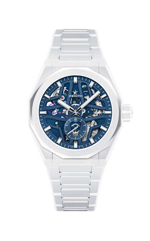 Zenith DEFY SKYLINE SKELETON WHITE CERAMIC 49.9301.3620/79.I001 Bandiera Jewellers