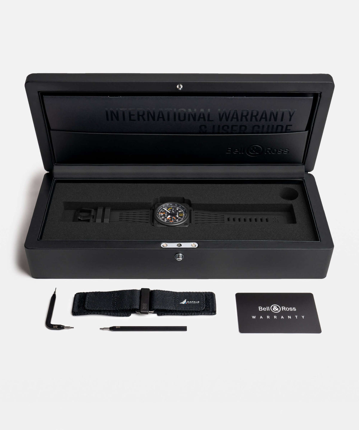 Bell & Ross BR-03 Chrono Rafale Solo Display BR0394-RSD-CE/SRB