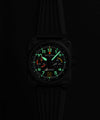 Bell & Ross BR-03 Chrono Rafale Solo Display BR0394-RSD-CE/SRB