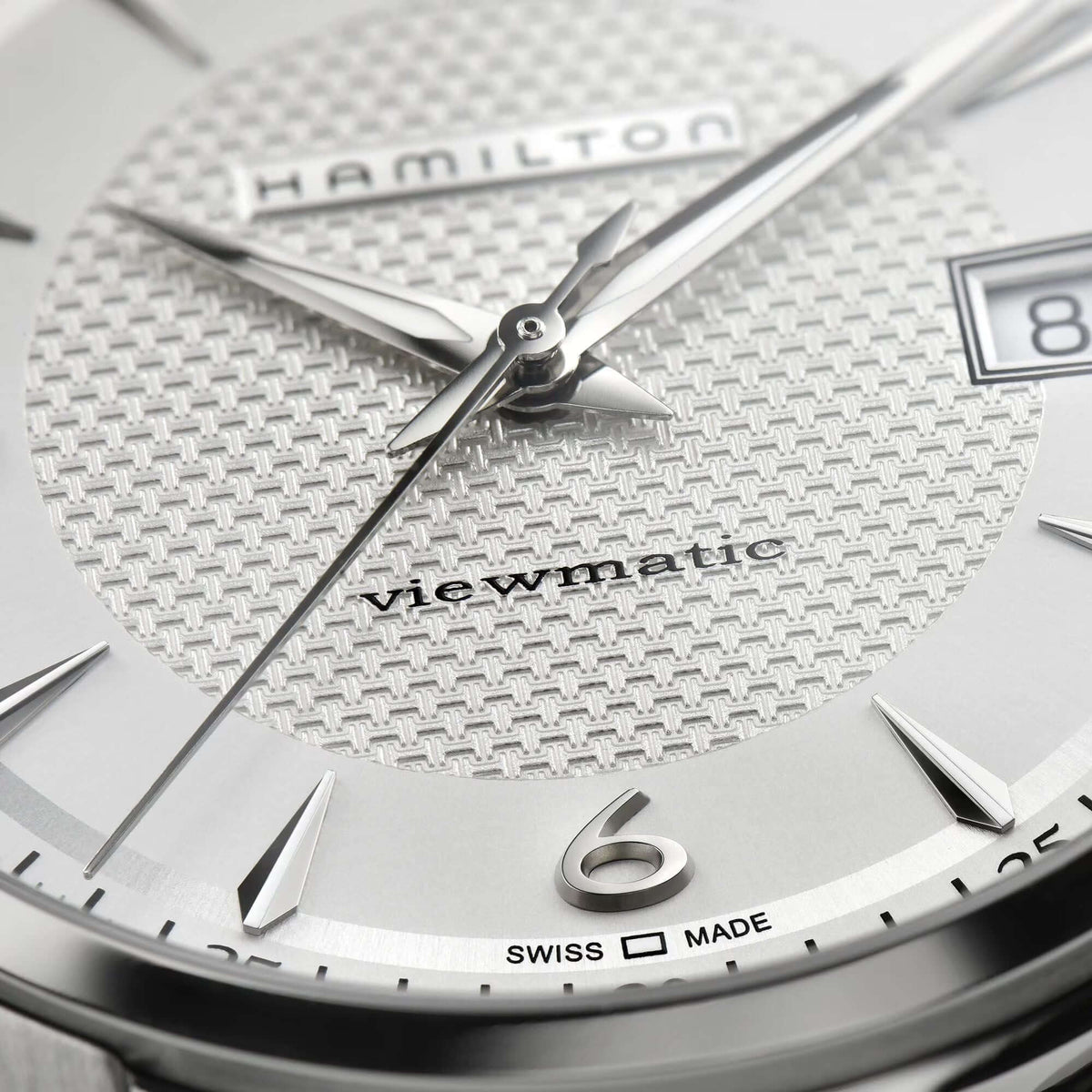 Hamilton Jazzmaster Viewmatic Watch H32515555 Bandiera Jewellers