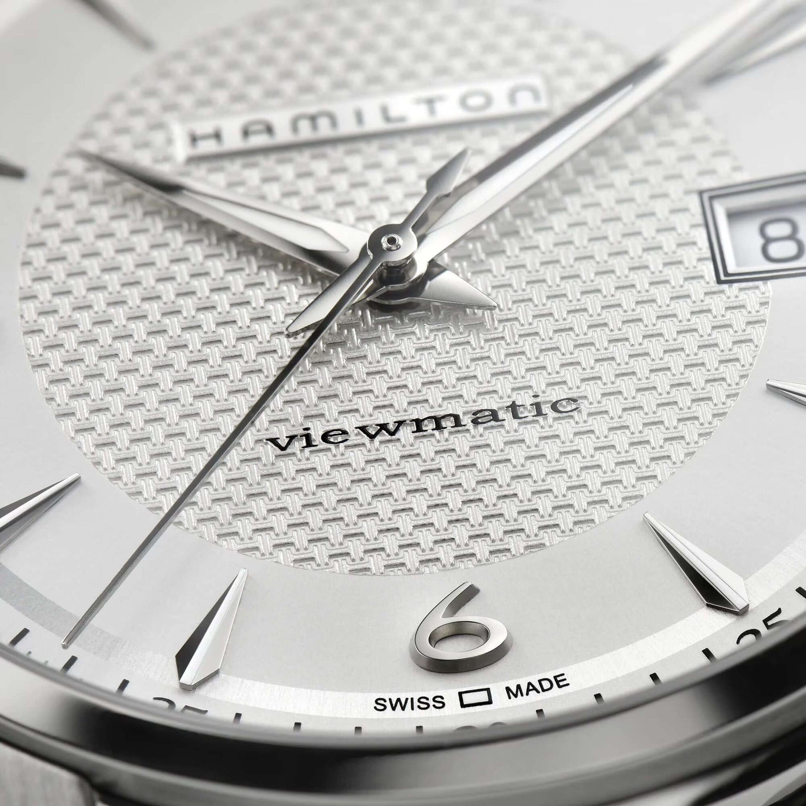 Hamilton Jazzmaster Viewmatic Watch H32515555 Bandiera Jewellers