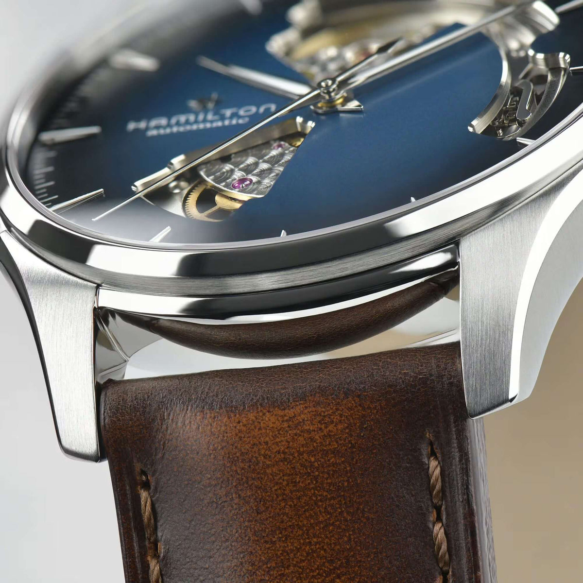 Hamilton Jazzmaster Open Heart H32675540 Bandiera Jewellers
