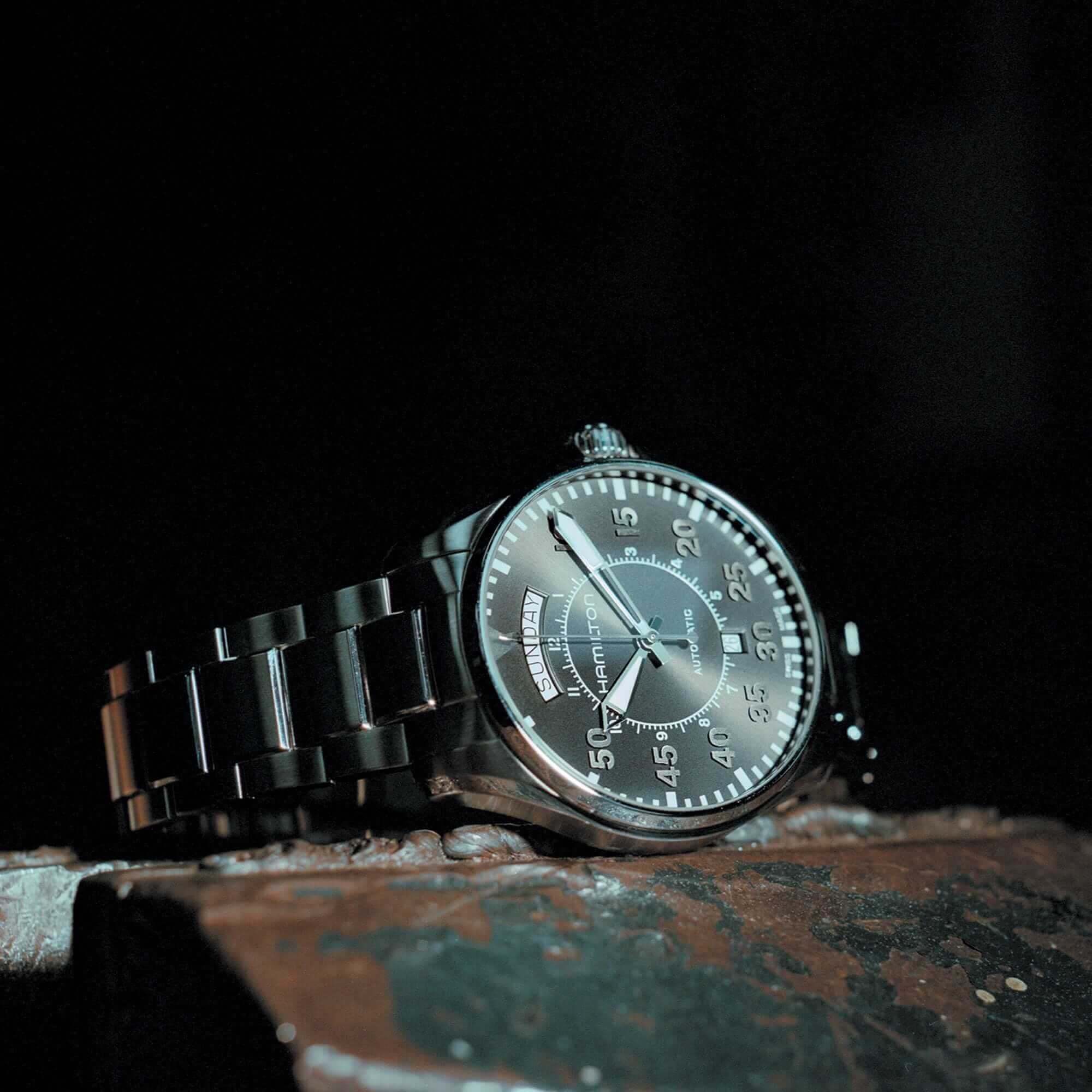 Hamilton Khaki Aviation Day Date H64615135 / Bandiera Jewellers