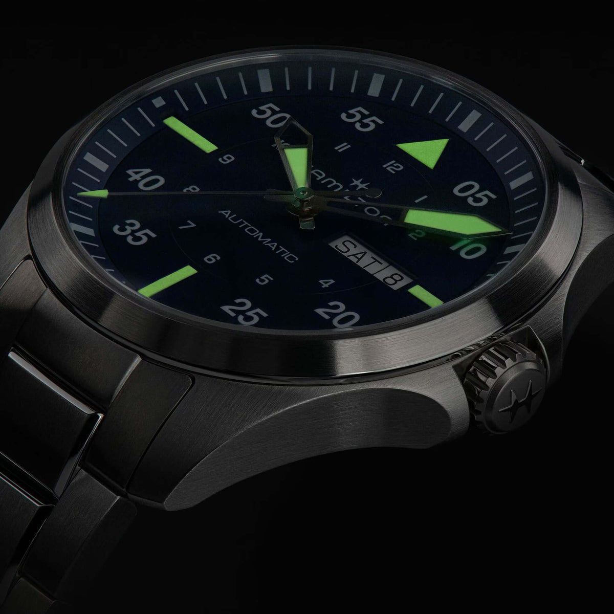 Hamilton Khaki Aviation Day Date H646351405 / Bandiera Jewellers