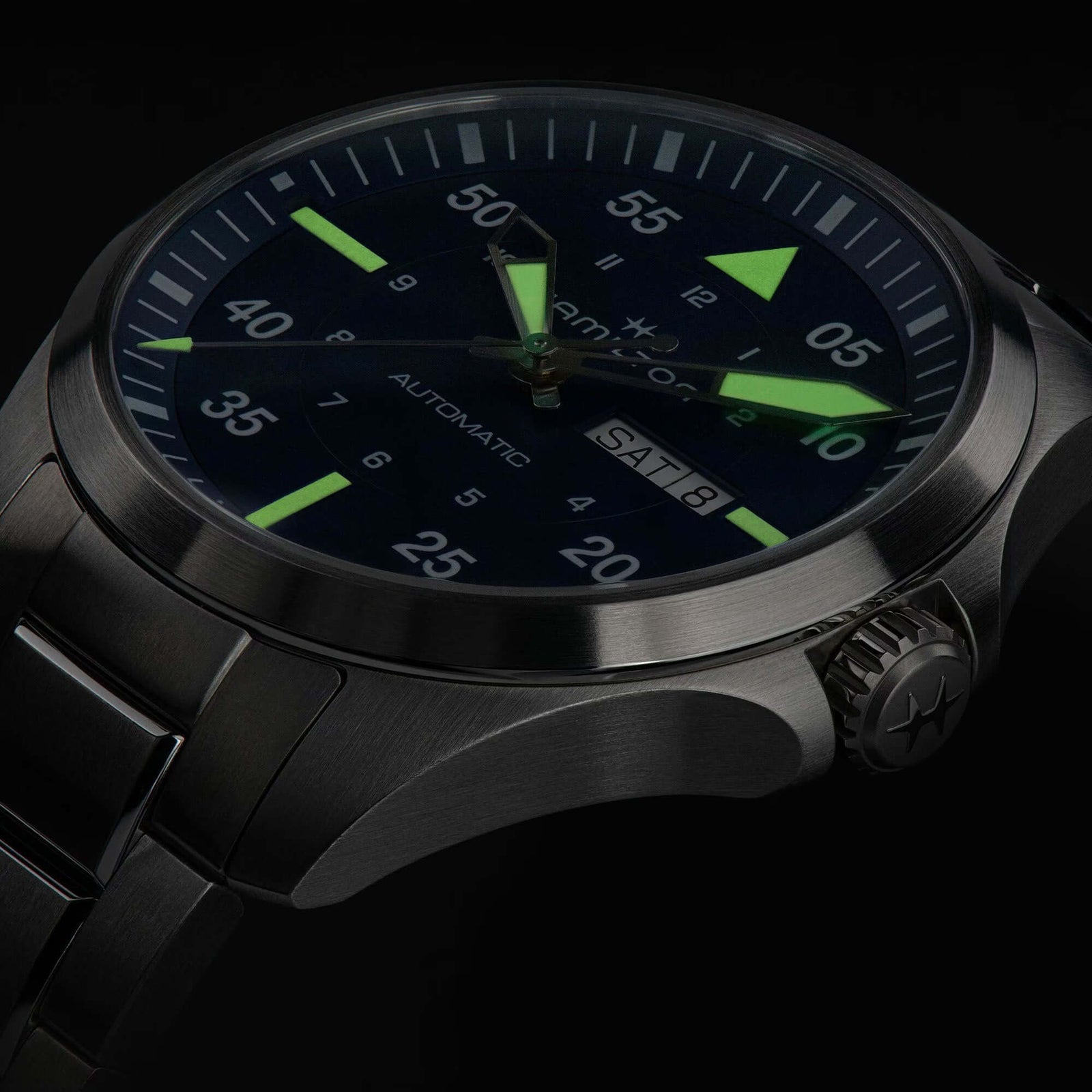 Hamilton Khaki Aviation Day Date H646351405 / Bandiera Jewellers