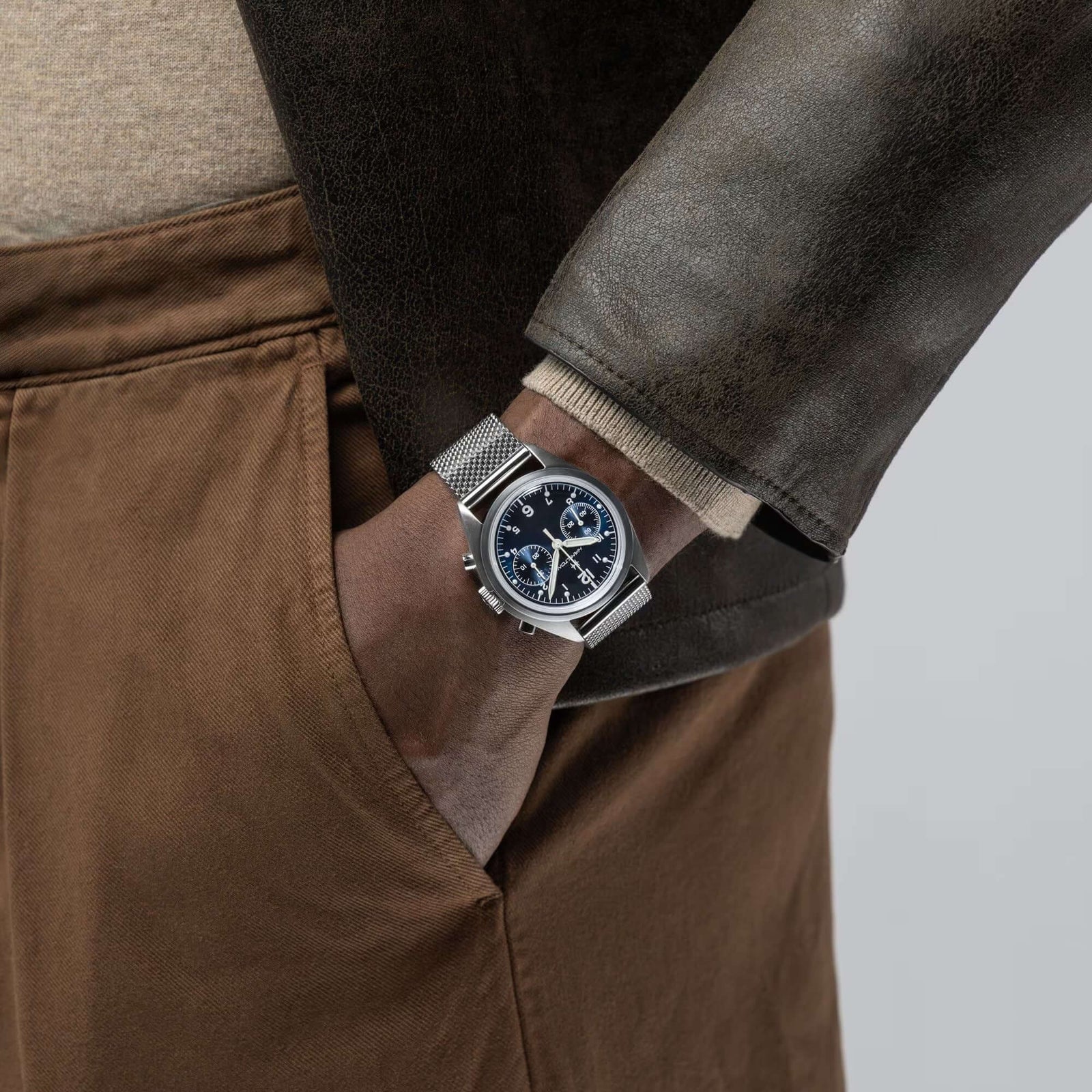 Hamilton Pilot Pioneer Chrono H76409140 / Bandiera Jewellers