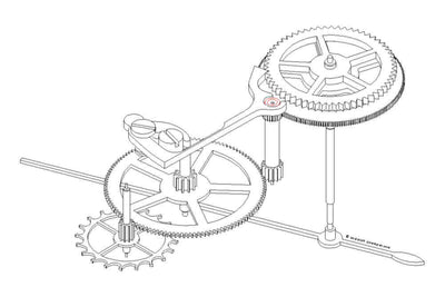 HABRING² Erwin White Dial Breguet Blue Hour Markers