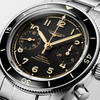 Longines watch with black dial and gold accents on a white background

Longines Spirit Pilot Flyback L37214536 Bandiera Jewellers