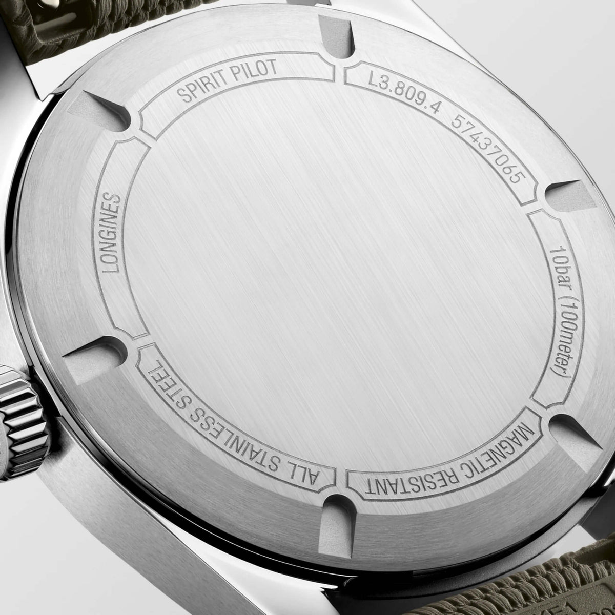 Longines Spirit Pilot L3.809.4.53.9 | Bandiera Jewellers