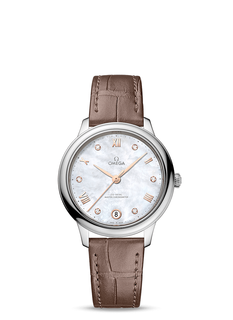 Omega De Ville Prestige Co-Axial Watch 434.13.34.20.55.001 Bandiera Jewellers
