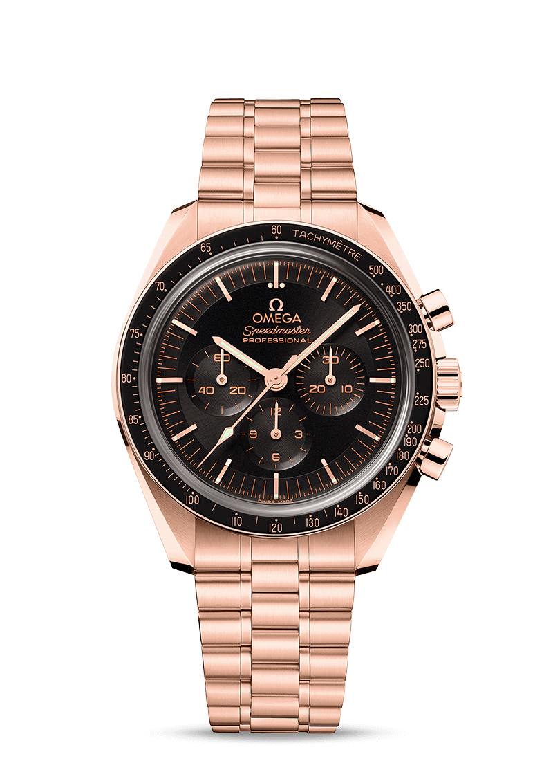 Omega Speedmaster Moonwatch Chronograph Watch 310.60.42.50.01.001 Bandiera Jewellers