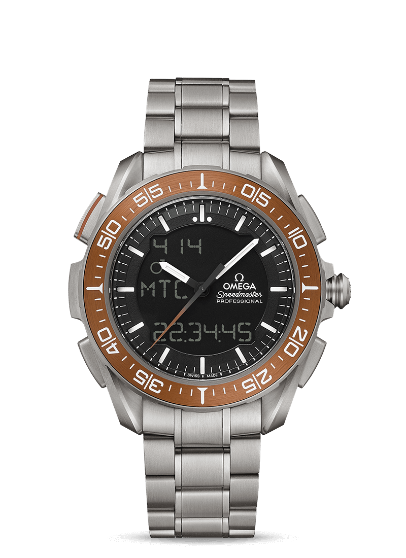 Omega Speedmaster X‑33 Marstimer Chronograph 318.90.45.79.01.003 Bandiera Jewellers
