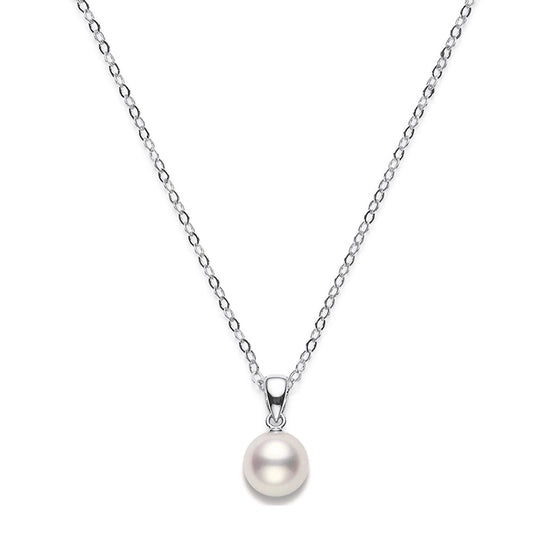 Mikimoto Everyday Essentials Pendant Akoya Pearl White PPS702W