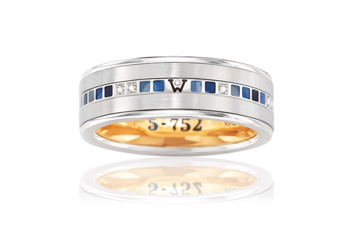 Wellendorff 2025 5-752 Anniversary Mens Ring 607257