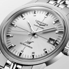 Silver Longines watch with detailed face and bracelet

Longines Ultra-Chron Classic Automatic L25374726 Bandiera Jewellers