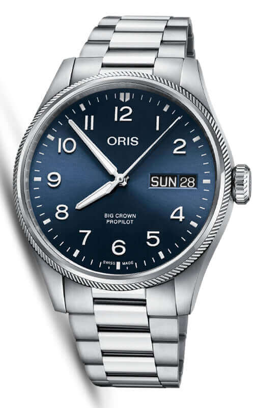 Oris Propilot Day Date 01 752 7760 4065-07 8 22 08P | Bandiera Jewellers Toronto and Vaughan