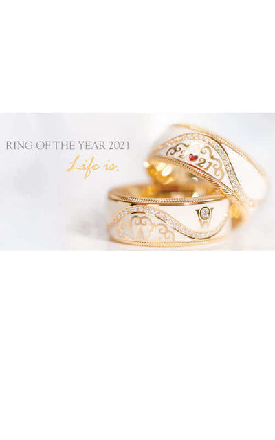Wellendorff 2021 Ring of the Year. LIFE IS | Bandiera Jewellers Toronto and Vaughan