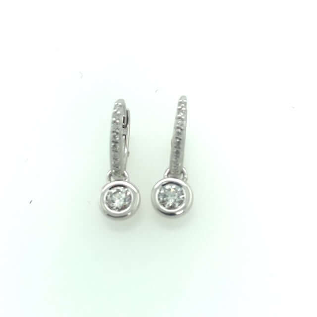Bandiera Jewellers Diamond Earrings 16662LOBD