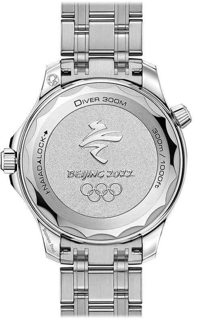Omega Seamaster 300M Co-Axial Master Chronometer Mens Watch "Beijing 2022"  522.30.42.20.03.001