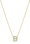 Roberto Coin Love Letter B Pendant Yellow Gold and Diamonds 001634AYCHXB | Bandiera Jewellers Toronto and Vaughan