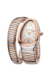 Bulgari Serpenti Tubogas Steel and Rose Gold Watch 103708 Bandiera Jewellers