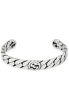 GUCCI Interlocking G Silver Bracelet Wide YBA661528001 | Bandiera Jewellers Toronto and Vaughan