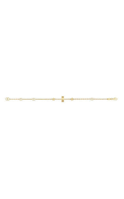 GUCCI Icon 18kt Star Bracelet Yellow Gold YBA729370001 Bandiera Jewellers