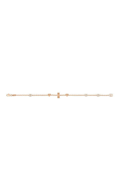 GUCCI Icon 18kt Heart Bracelet Rose Gold YBA729383001 Bandiera Jewellers