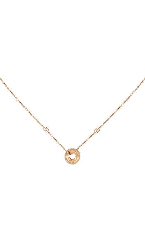 Gucci Icon 18kt Heart Necklace Rose Gold YBB72937300100U Bandiera Jewellers
