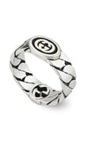 GUCCI Interlocking G Silver Ring YBC678656001 | Bandiera Jewellers Toronto and Vaughan