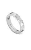 GUCCI Icon 18kt Heart Ring White Gold YBC729458001 Bandiera Jewellers