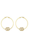 GUCCI GG Running Hoop Earrings YBD58199500100U Bandiera Jewellers