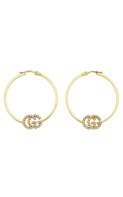 GUCCI GG Running Hoop Earrings YBD58199500100U Bandiera Jewellers