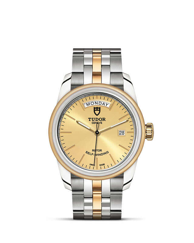 Tudor Glamour Date+Day M56003-0005 Bandiera Jewellers Vaughan 