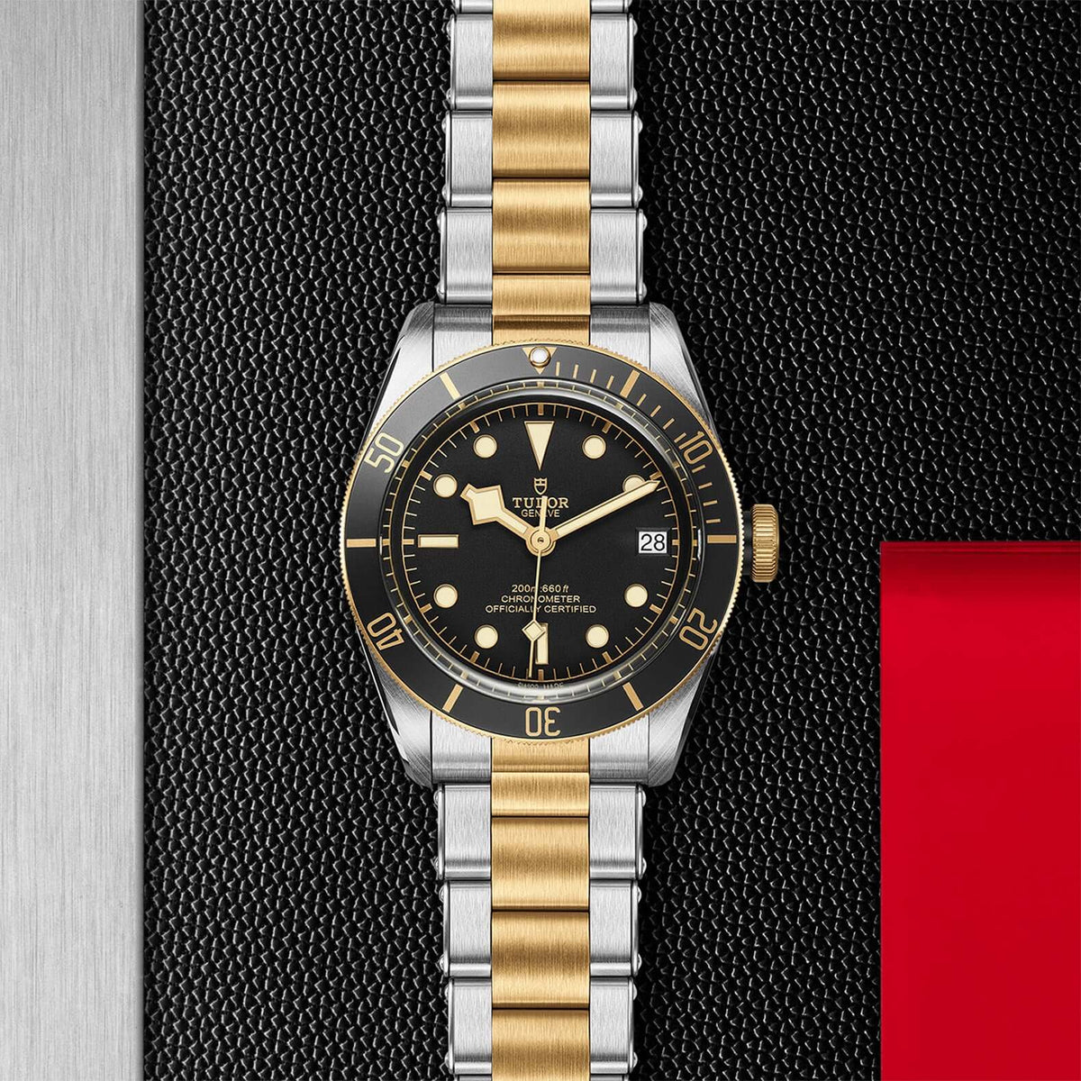 Tudor Black Bay Steel and Gold M79733N-0008 Bandiera Jewellers Vaughan