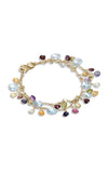 Marco Bicego Paradise 18k Gold Bracelet with Mixed Gemstones BB2594-MIX01T Bandiera Jewellers