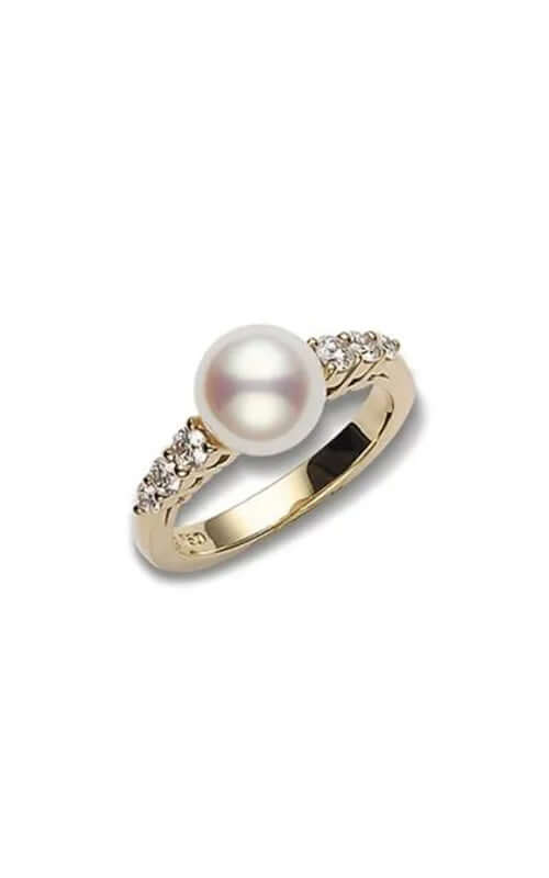 Mikimoto Morning Dew Akoya Cultured Pearl Ring PRA538DK Bandiera Jewellers